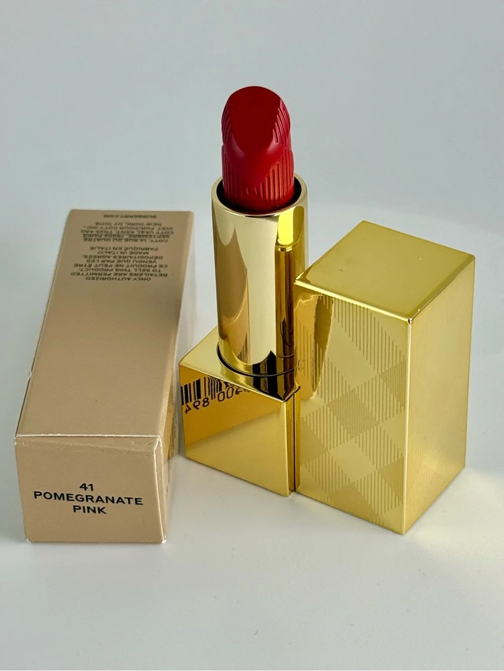 Burberry Kisses Satin Lipstick - 41 Pomegranate Pink